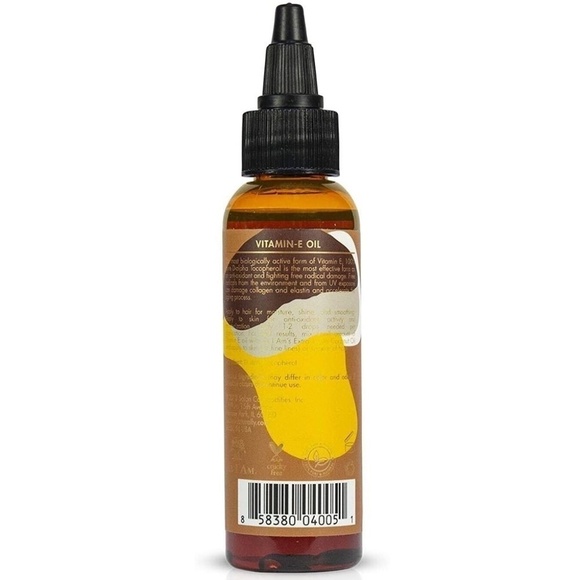 As I Am Pure Oils Vitamin E Oil - 2 Ounce - 100% Pure D-Alpha Tocopherol - Super - Picture 2 of 2